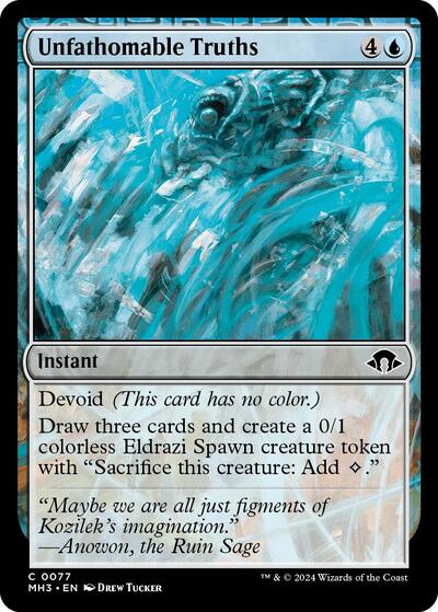 Unfathomable Truths (Modern Horizons 3) Near Mint
