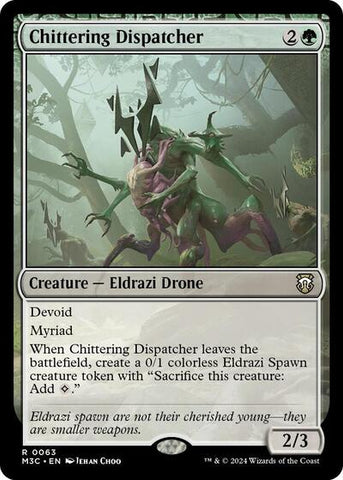 Chittering Dispatcher (Commander: Modern Horizons 3) Near Mint