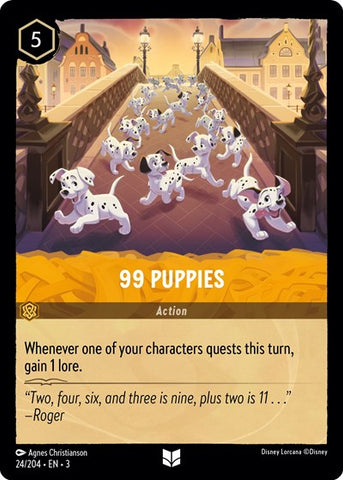 99 Puppies (Into the Inklands) Near Mint