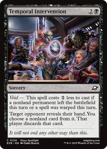 Temporal Intervention (Edge of Eternities) Near Mint