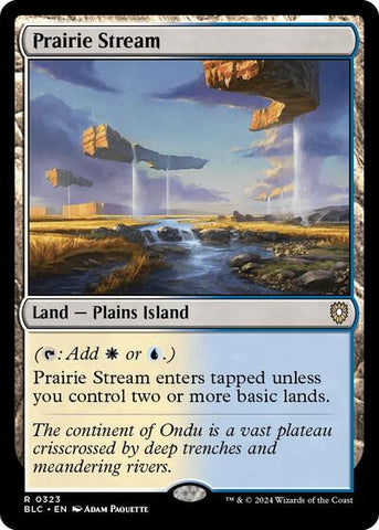 Prairie Stream (Commander: Bloomburrow) Near Mint