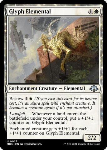 Glyph Elemental (Modern Horizons 3) Near Mint