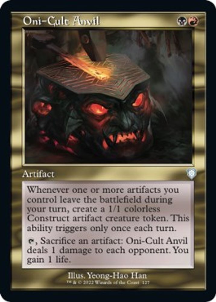 Oni-Cult Anvil (Retro Frame)