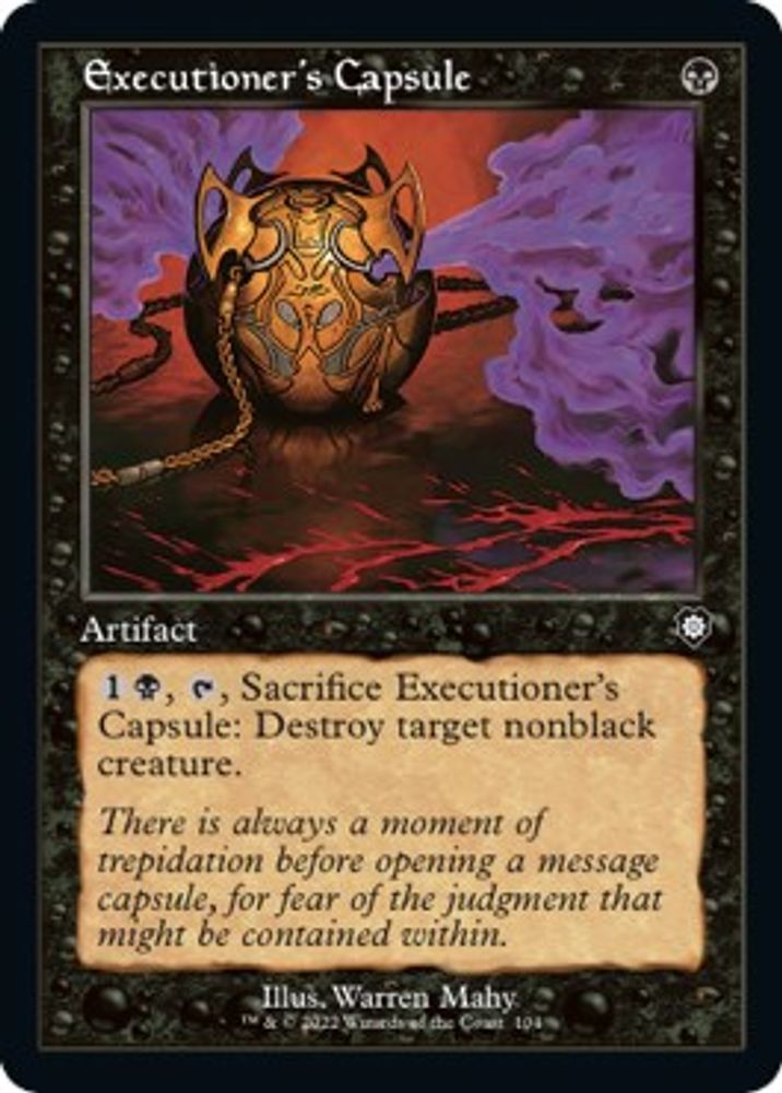 Executioner's Capsule (Retro Frame)