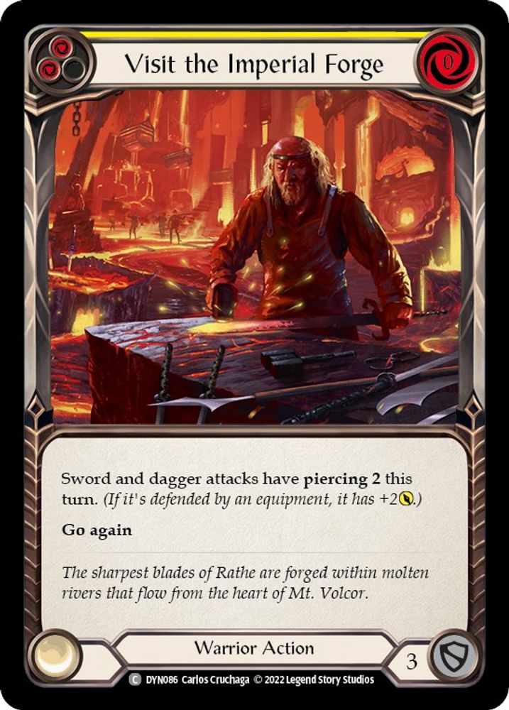 Visit the Imperial Forge (Yellow)
