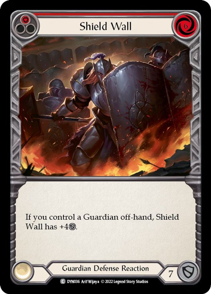Shield Wall (Red)