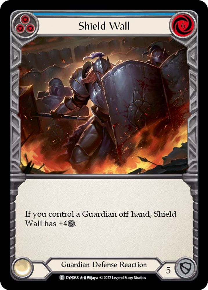 Shield Wall (Blue)