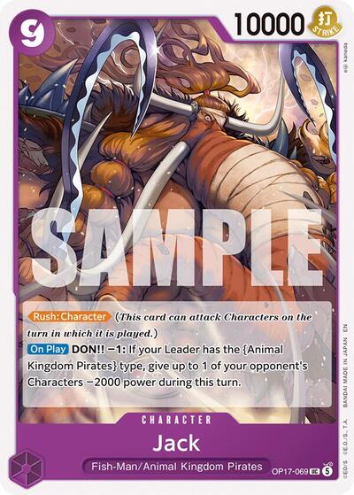 Jack (The World's Strongest Warriors) Near Mint