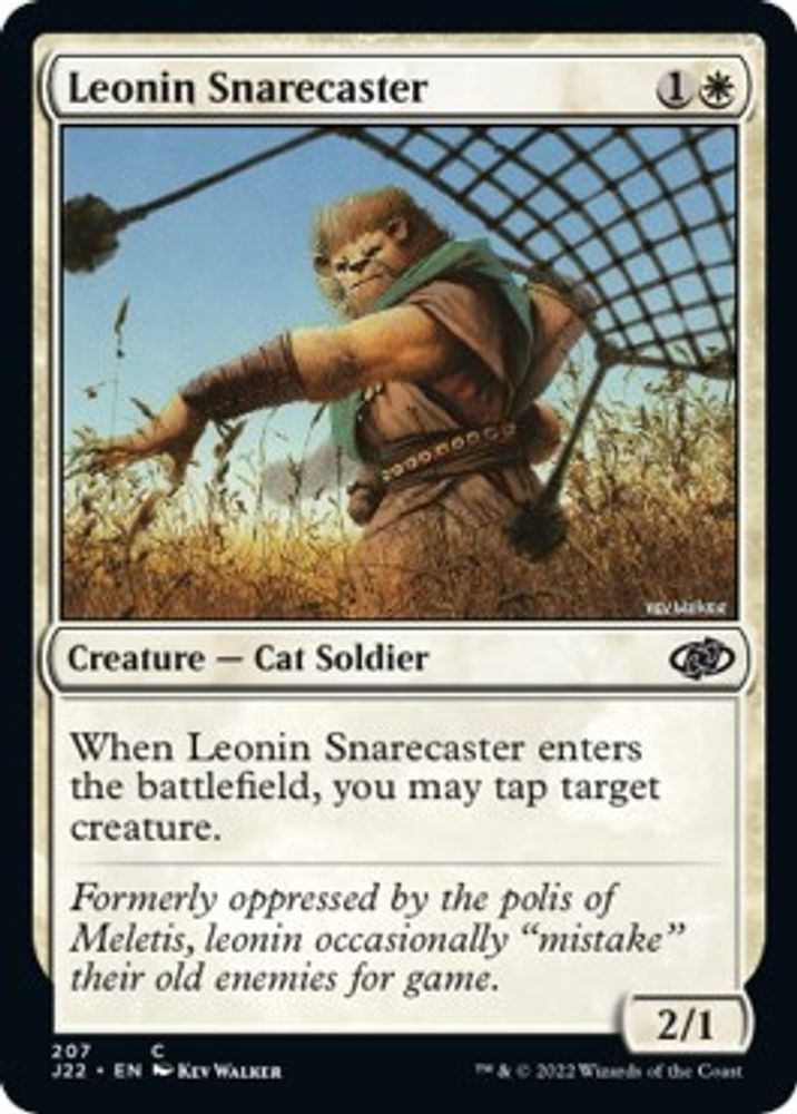Leonin Snarecaster
