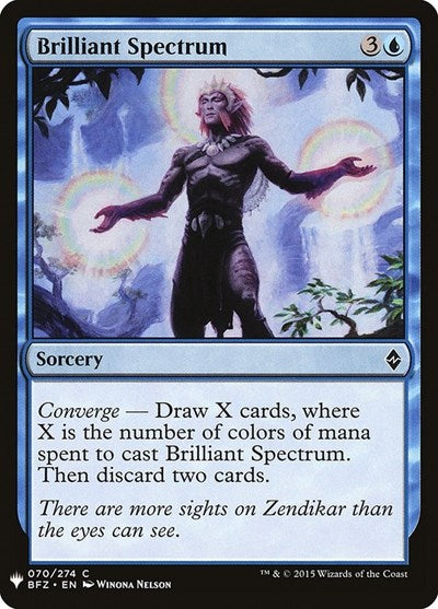 Brilliant Spectrum (Mystery Booster) Near Mint