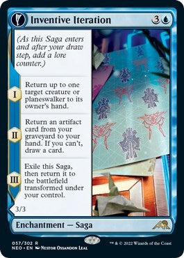 Inventive Iteration (Kamigawa: Neon Dynasty) Near Mint