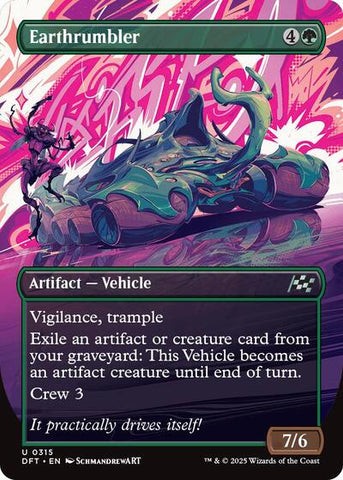 Earthrumbler (Borderless) (Aetherdrift) Near Mint