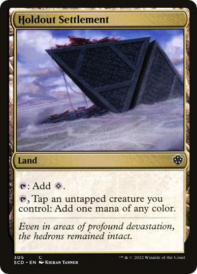 Holdout Settlement (Commander 2022 Starter Decks) Near Mint