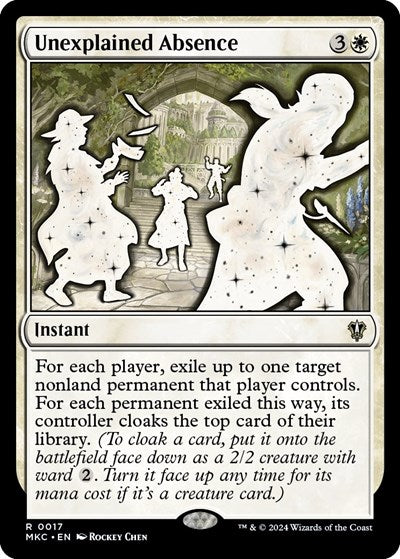 Unexplained Absence (Commander: Murders at Karlov Manor) Near Mint