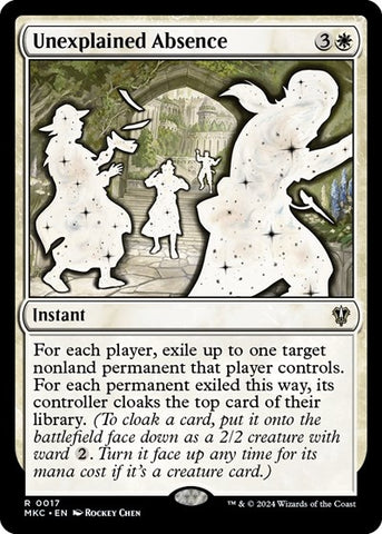 Unexplained Absence (Commander: Murders at Karlov Manor) Near Mint