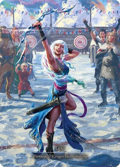 Lexi (Marvel) (Compendium of Rathe) Near Mint Cold Foil