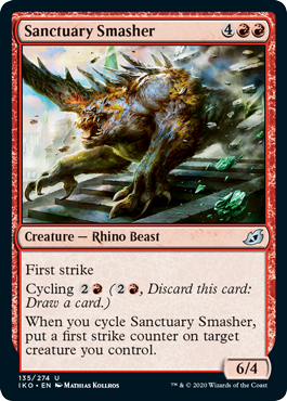 Sanctuary Smasher (Ikoria: Lair of Behemoths) Near Mint Foil