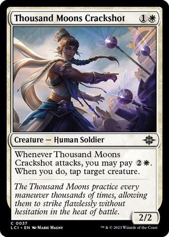 Thousand Moons Crackshot (The Lost Caverns of Ixalan) Near Mint Foil