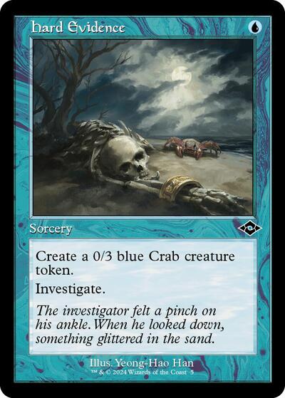Hard Evidence (Retro Frame) (Modern Horizons 2) Near Mint Foil