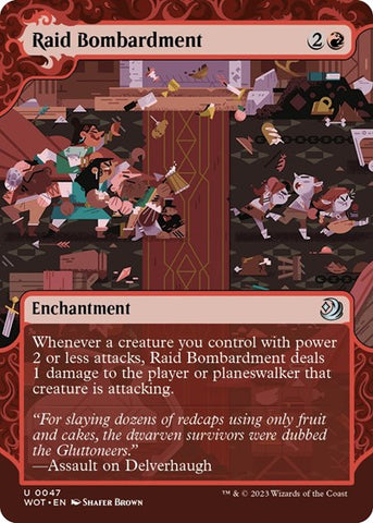 Raid Bombardment (Wilds of Eldraine: Enchanting Tales) Near Mint
