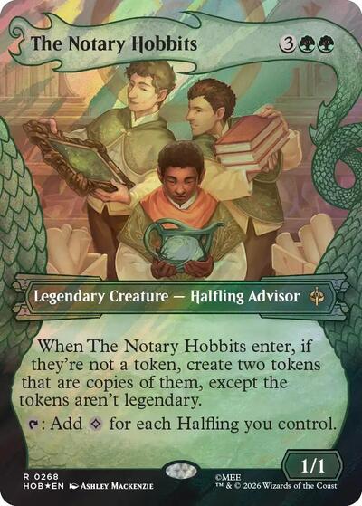 The Notary Hobbits (Showcase) (Surge Foil) (The Hobbit) Near Mint Foil