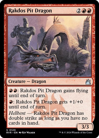Rakdos Pit Dragon (Ravnica Remastered) Near Mint