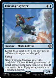 Thieving Skydiver (Commander: The Lost Caverns of Ixalan) Near Mint