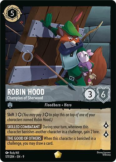 Robin Hood - Champion of Sherwood (Fabled) Near Mint Cold Foil