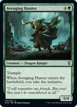 Avenging Hunter (Commander Legends: Battle for Baldur's Gate) Near Mint