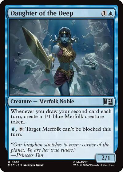 Daughter of the Deep (Commander: Marvel Super Heroes) Near Mint