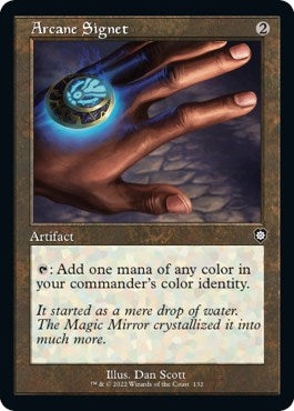 Arcane Signet (Commander: The Brothers' War) Light Play