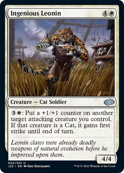Ingenious Leonin (Jumpstart 2022) Near Mint