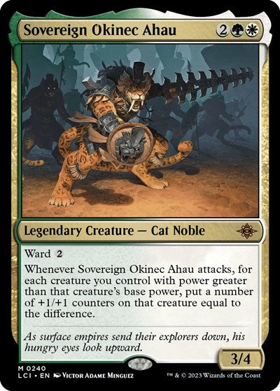 Sovereign Okinec Ahau (The Lost Caverns of Ixalan) Near Mint