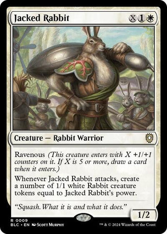 Jacked Rabbit (Commander: Bloomburrow) Near Mint