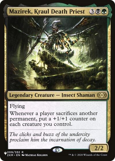 Mazirek, Kraul Death Priest (The List) Near Mint