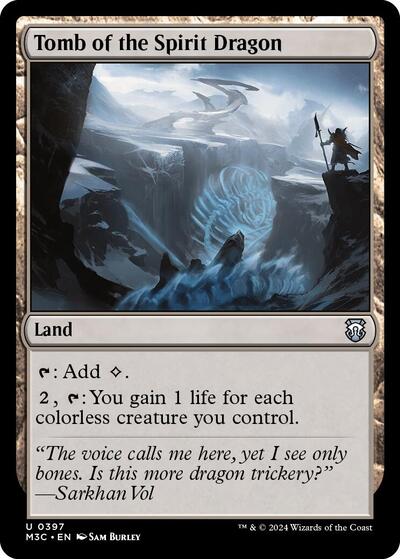 Tomb of the Spirit Dragon (Commander: Modern Horizons 3) Near Mint