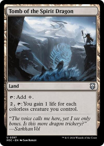 Tomb of the Spirit Dragon (Commander: Modern Horizons 3) Near Mint