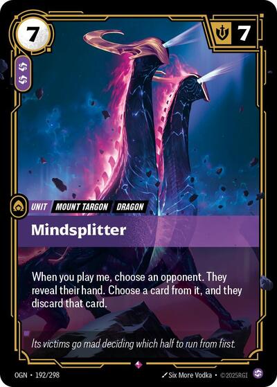 Mindsplitter (Origins) Near Mint Foil