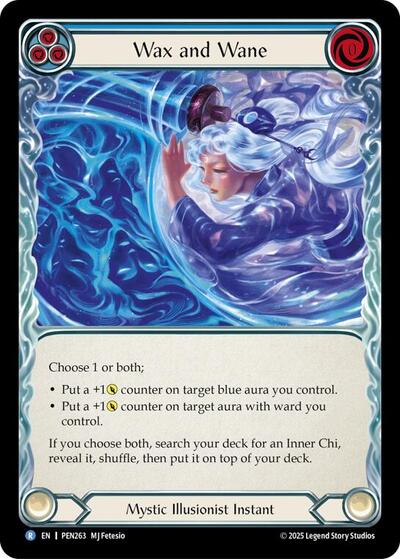 Wax And Wane (Blue) (Compendium of Rathe) Near Mint Foil