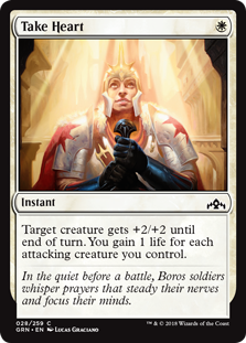 Take Heart (Guilds of Ravnica) Near Mint Foil