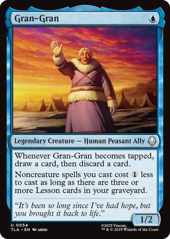 Gran-Gran (Avatar: The Last Airbender) Near Mint Foil