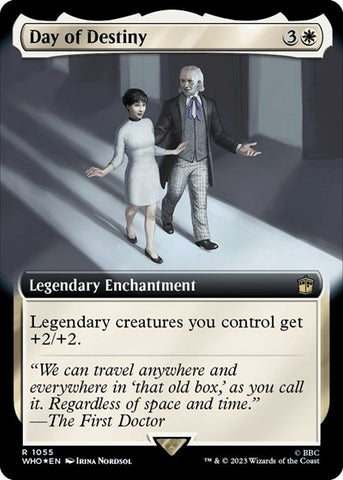 Day of Destiny (Extended Art) (Surge Foil) (Universes Beyond: Doctor Who) Near Mint Foil