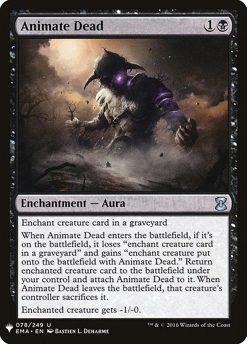 Animate Dead (Mystery Booster) Near Mint