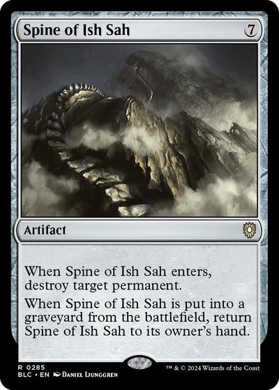 Spine of Ish Sah (Commander: Bloomburrow) Near Mint