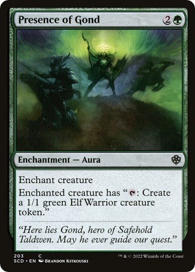 Presence of Gond (Commander 2022 Starter Decks) Near Mint