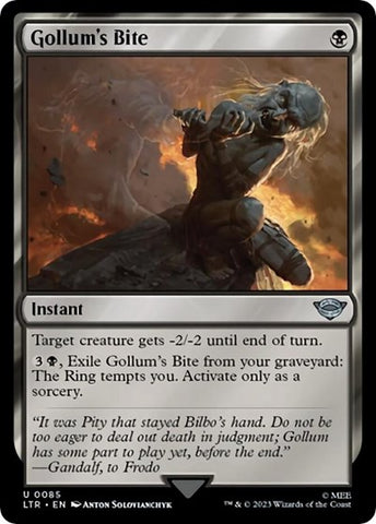 Gollum's Bite (Universes Beyond: The Lord of the Rings: Tales of Middle-earth) Near Mint