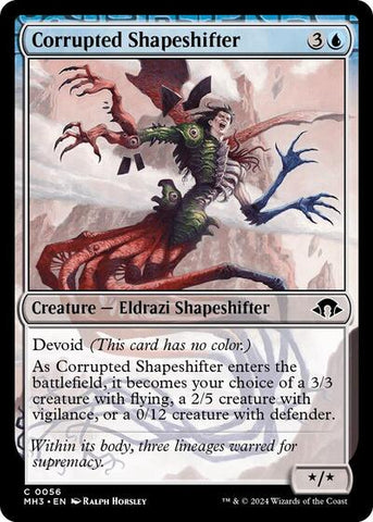 Corrupted Shapeshifter (Modern Horizons 3) Near Mint Foil
