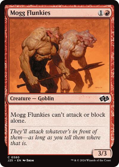 Mogg Flunkies (Foundations Jumpstart) Near Mint