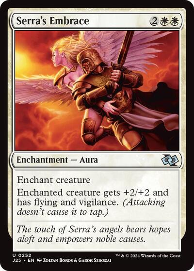Serra's Embrace (Foundations Jumpstart) Near Mint
