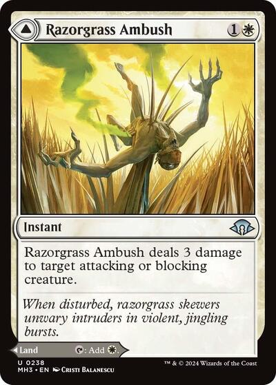 Razorgrass Ambush (Modern Horizons 3) Near Mint Foil
